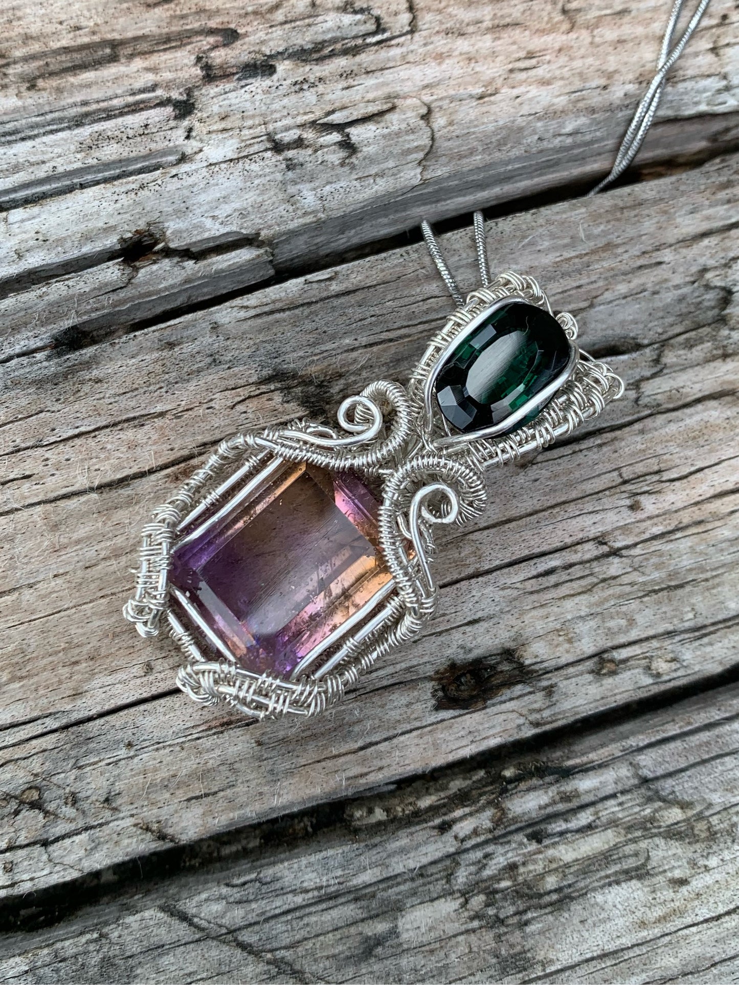 Faceted Green Tourmaline