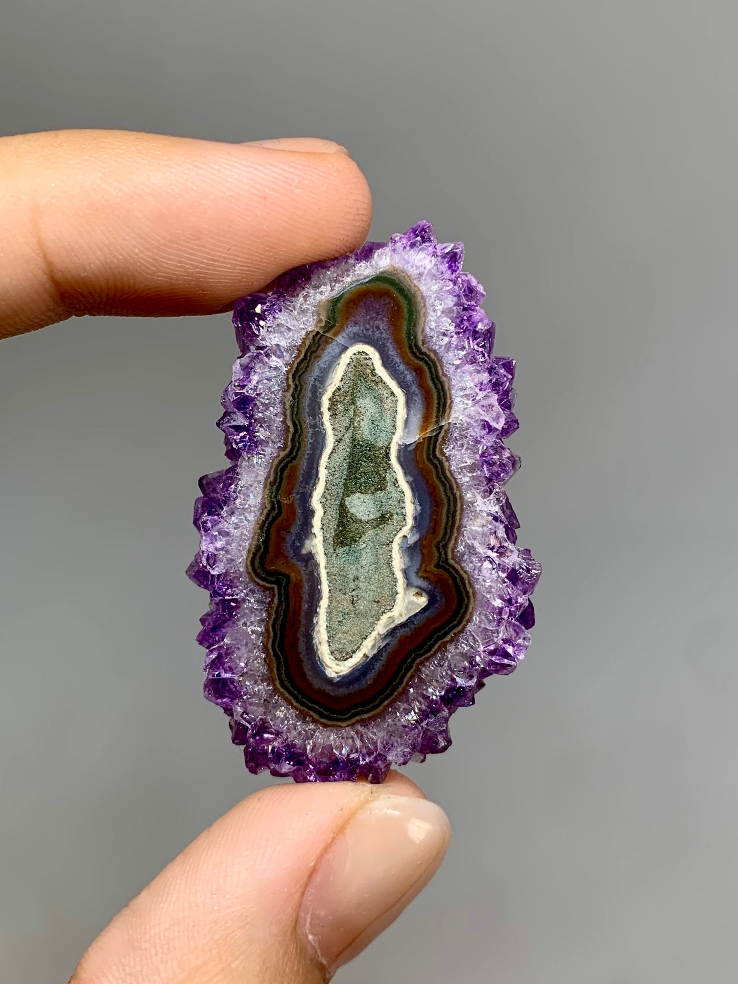 amethyst stalactite