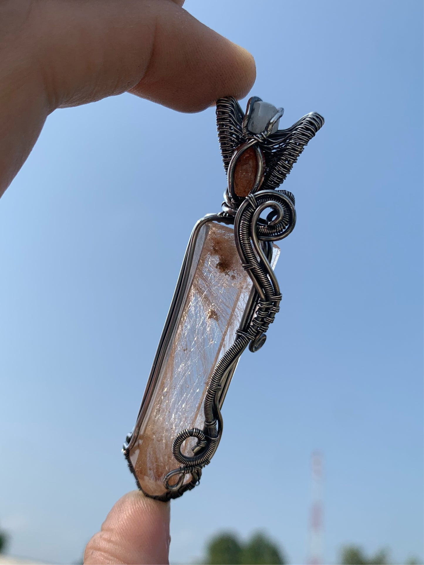 Rutilated Quartz Point